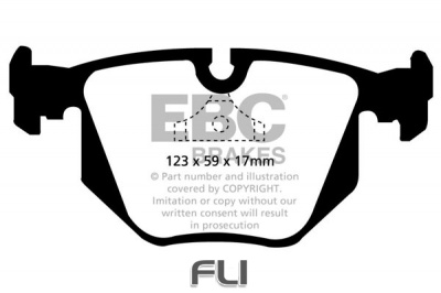 EBC DP871 standaard Remblokken