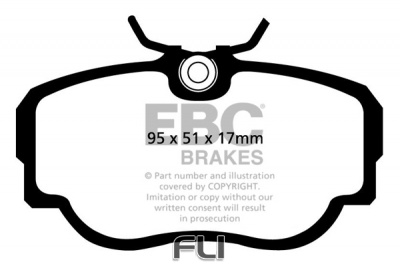 EBC DP8779RPX Track and Race Brakepads