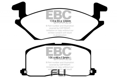 EBC DP879 standaard Remblokken