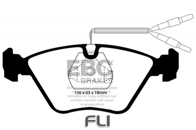 EBC DP881 standaard Remblokken