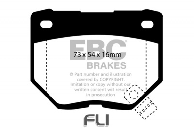 EBC DP8826RPX Track and Race Brakepads