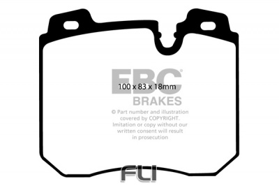 EBC DP886 standaard Remblokken