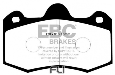 EBC DP9036 Orangestuff Racing Remblokken