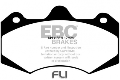 EBC DP9042 Orangestuff Racing Remblokken