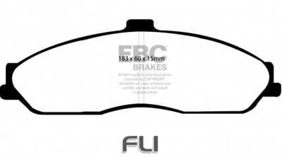 EBC DP91162 Orangestuff Racing Remblokken