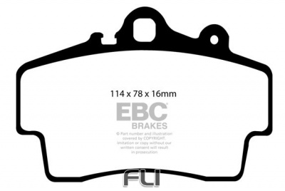 EBC DP91207 Orangestuff Racing Remblokken