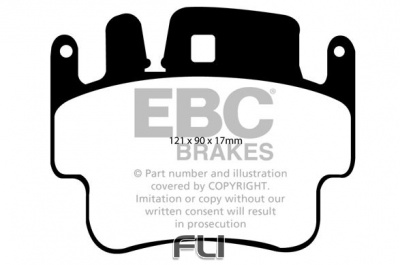 EBC DP91514 Orangestuff Racing Remblokken