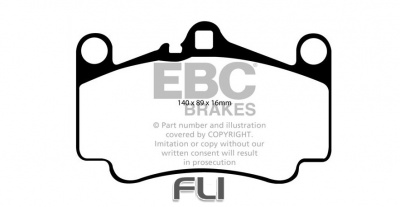 EBC DP91515 Orangestuff Racing Remblokken