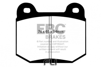 EBC DP91538 Orangestuff Racing Remblokken