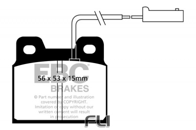EBC DP916 standaard Remblokken