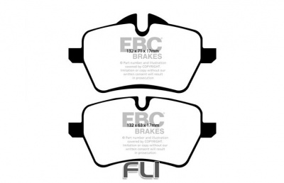EBC DP91789 Orangestuff Racing Remblokken