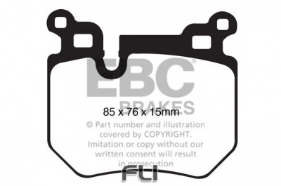 EBC DP91996 Orangestuff Racing Remblokken