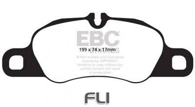 EBC DP92057 Orangestuff Racing Remblokken