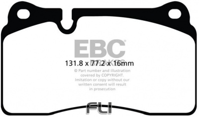 EBC DP92070 Orangestuff Racing Remblokken