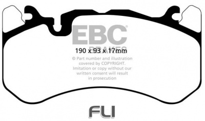 EBC DP92081 Orangestuff Racing Remblokken