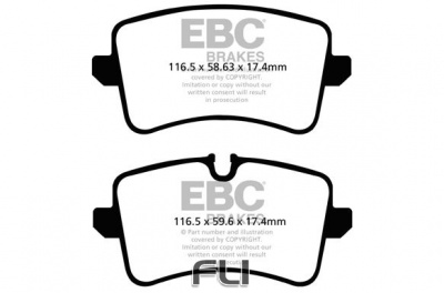 EBC DP92082 Orangestuff Racing Remblokken