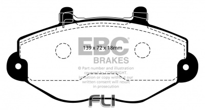 EBC DP920_2 standaard Remblokken