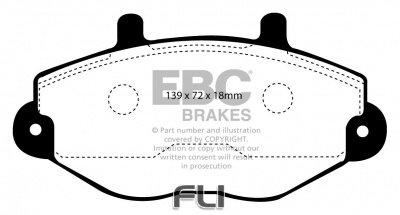 EBC DP920 standaard Remblokken