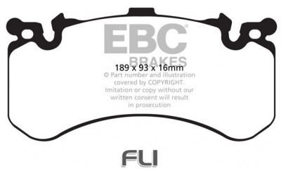 EBC DP92158 Orangestuff Racing Remblokken