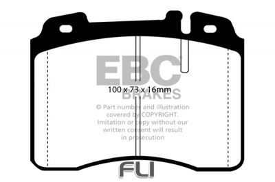 EBC DP927_2 standaard Remblokken