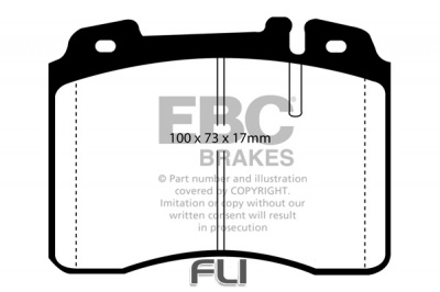 EBC DP927 standaard Remblokken