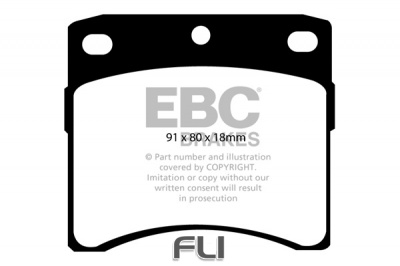 EBC DP939 standaard Remblokken