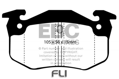 EBC DP951 standaard Remblokken