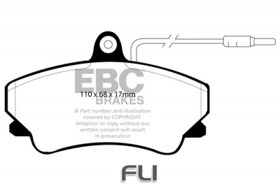 EBC DP952 standaard Remblokken