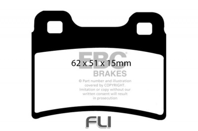 EBC DP953 standaard Remblokken