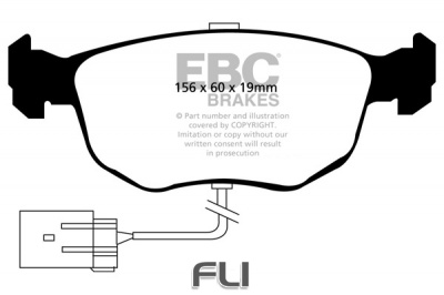 EBC DP956 standaard Remblokken
