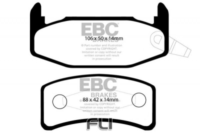 EBC DP978 standaard Remblokken