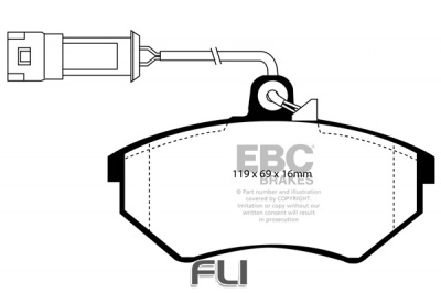 EBC DP982_2 standaard Remblokken