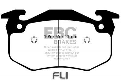 EBC DP983 standaard Remblokken