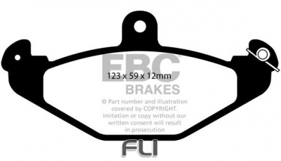 EBC DP9885_2 Orangestuff Racing Remblokken