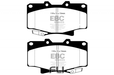 EBC DP992 standaard Remblokken