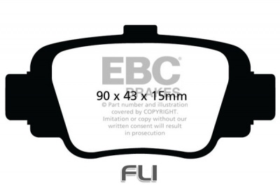 EBC DP998 standaard Remblokken