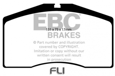 EBC DP9997 Orangestuff Racing Remblokken