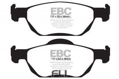 EBC DPX2000 standaard Remblokken