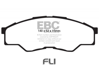 EBC DPX2001 standaard Remblokken