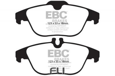 EBC DPX2012 standaard Remblokken