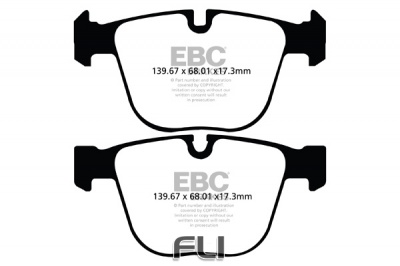 EBC DPX2020 standaard Remblokken