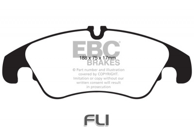 EBC DPX2022 standaard Remblokken