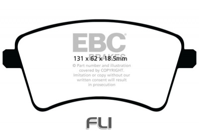 EBC DPX2033 standaard Remblokken