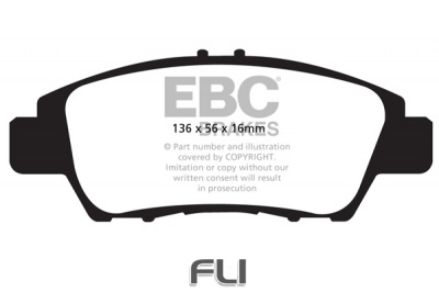 EBC DPX2041 standaard Remblokken
