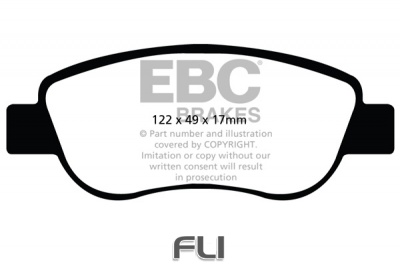EBC DPX2045 standaard Remblokken