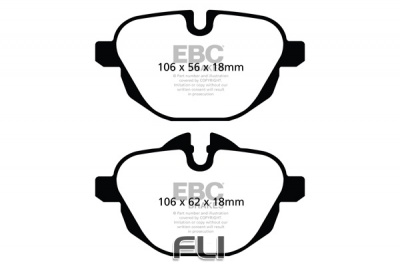 EBC DPX2047 standaard Remblokken