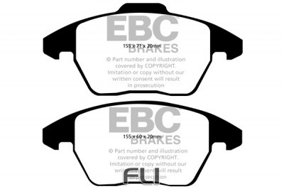 EBC DPX2052 standaard Remblokken