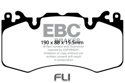 EBC DPX2064 standaard Remblokken