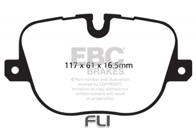 EBC DPX2068 standaard Remblokken