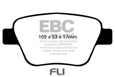 EBC DPX2075 standaard Remblokken